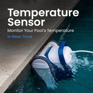 Clear S water temperature display