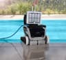Dolphin Explorer E70 Pool Robot with included Dolphin Universal Caddy, Wi-Fi, and Waterline Cleaning