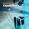 Dolphin Explorer E70 Pool Robot with included Dolphin Universal Caddy, Wi-Fi, and Waterline Cleaning